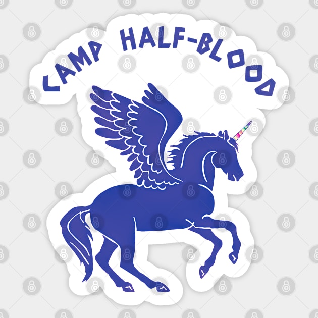 camp half blood unicorn Sticker by Mimie20